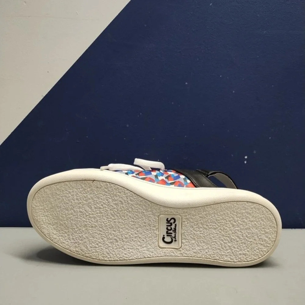 Circus By Sam Edelman Murray Shoes Womens US 7.5M Multi Playful Prints Lace Up‎
